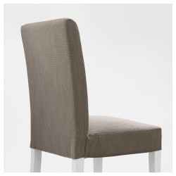 Фото2.Кресло белый, Nolhaga серо-бежевый HENRIKSDAL IKEA 291.001.60